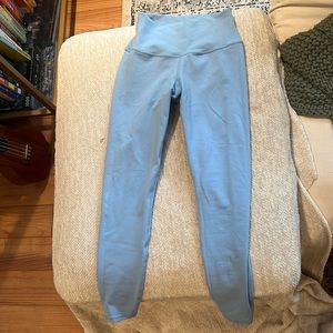 Brand new Alo light blue leggings. Never been worn